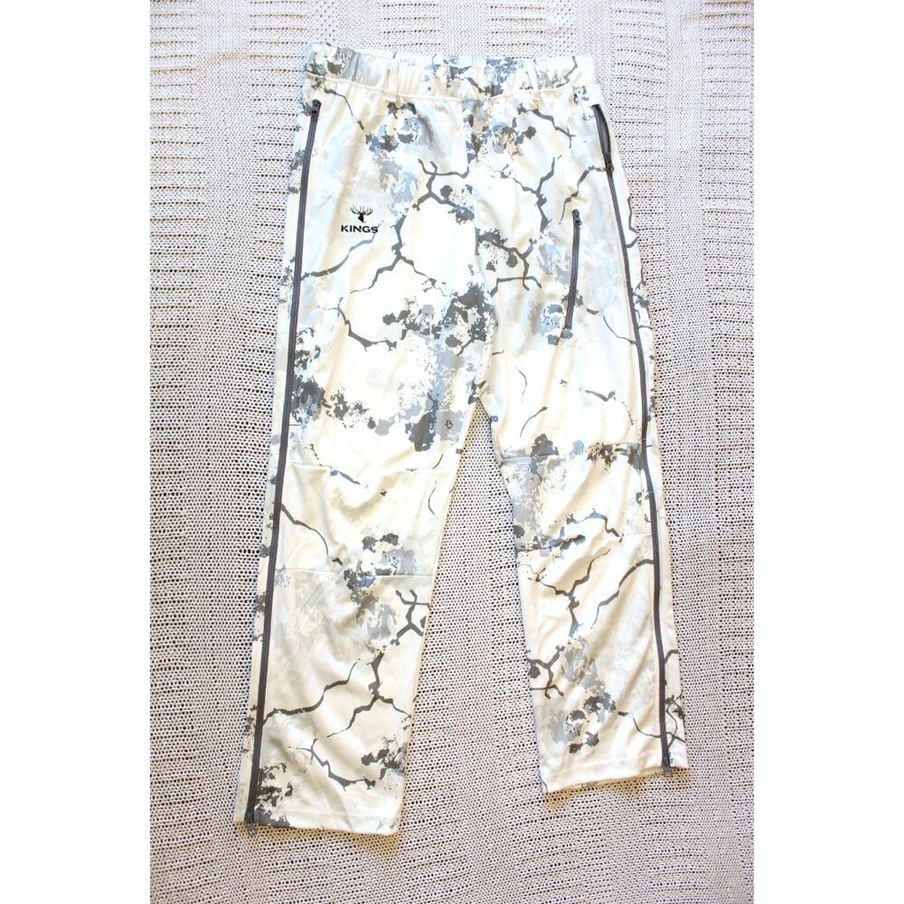 EUC Men's White and Gray Joggers